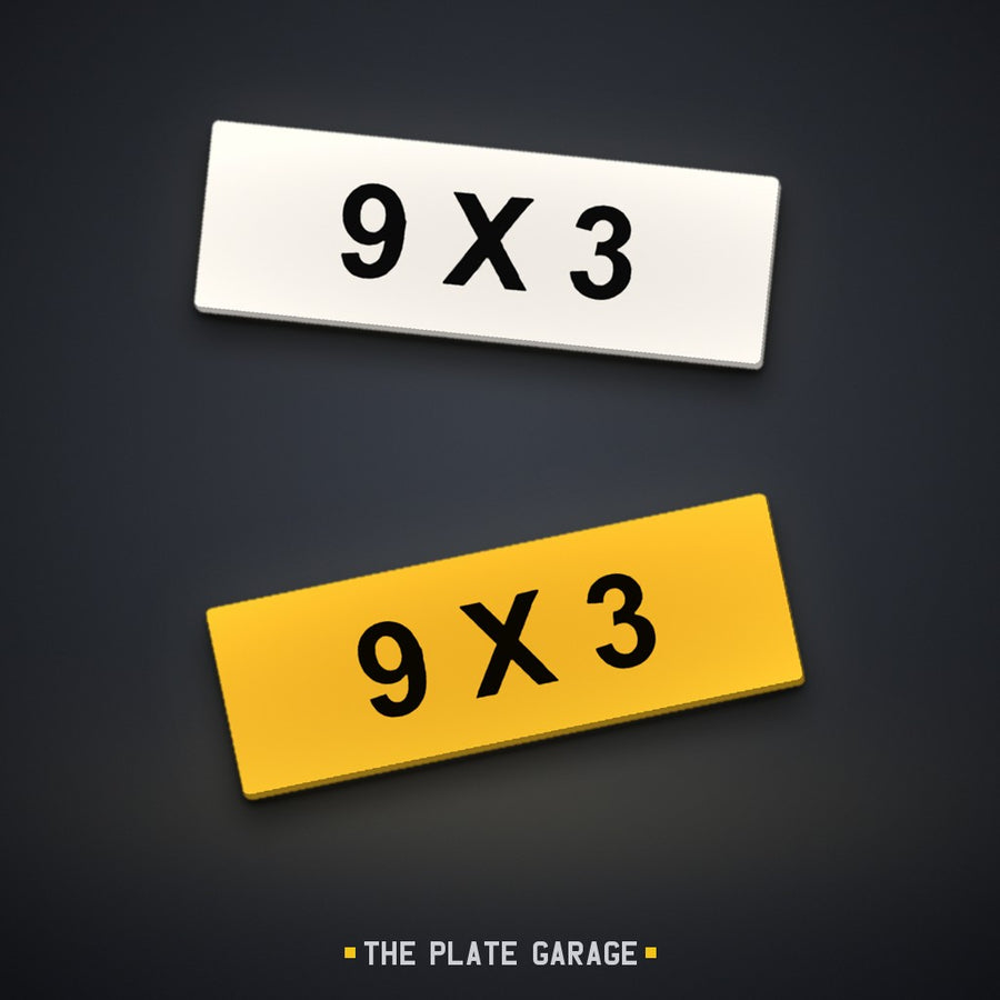 Show-Stopper Number Plates